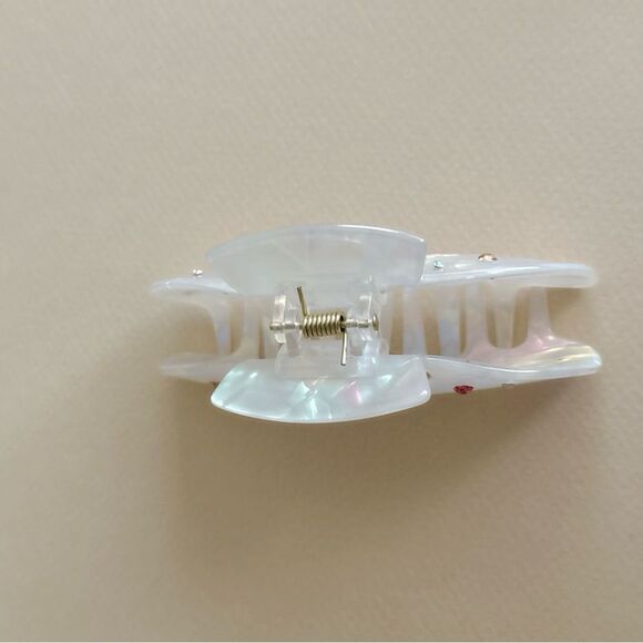 Butterfly Hair Clip with Rhinestones K17 - Picture 4 of 4